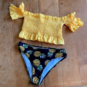 Pineapple Bathing Suit